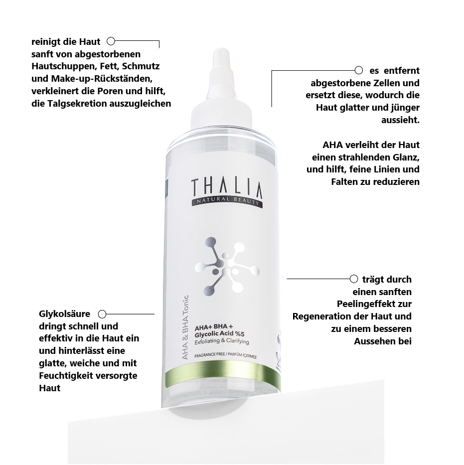 AHA & BHA & Niacinamide Reinigungstonic 200 ml