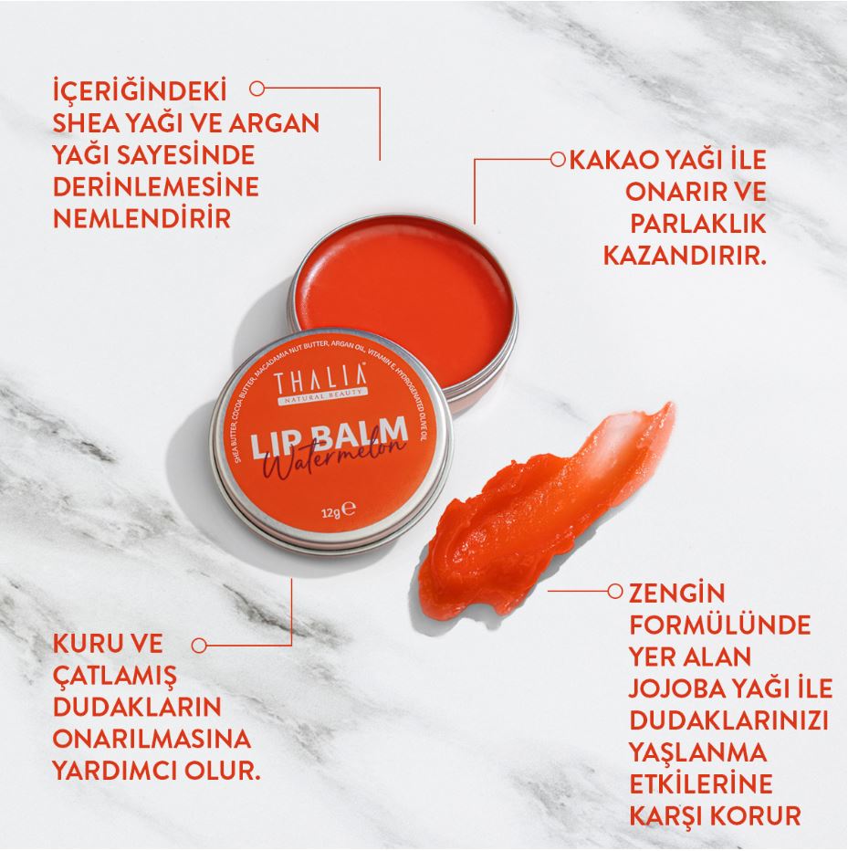Lip Balm - Watermelon (Intensive Moisturizing) 12g