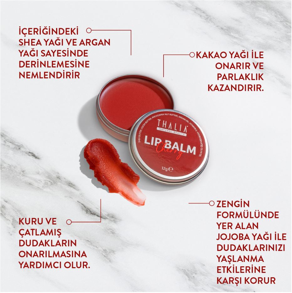 Lip Balm - Cherry (Intensive Moisturizing) 12g