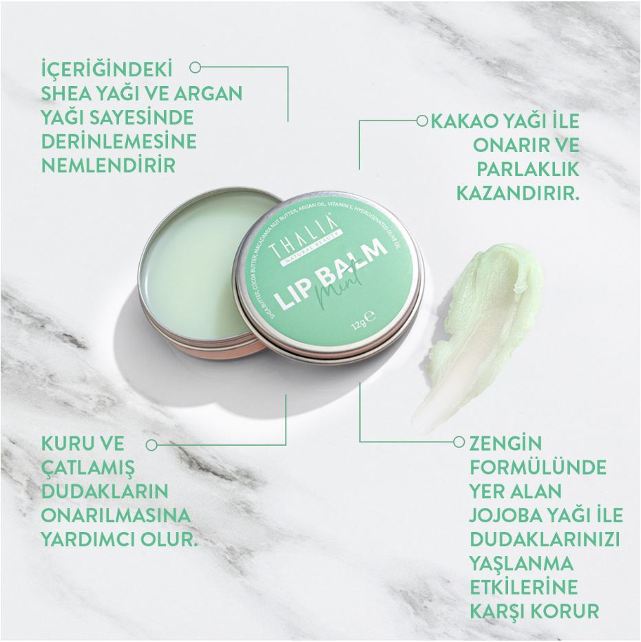 Lip Balm - Mint (Intensive Moisturizing) 12g