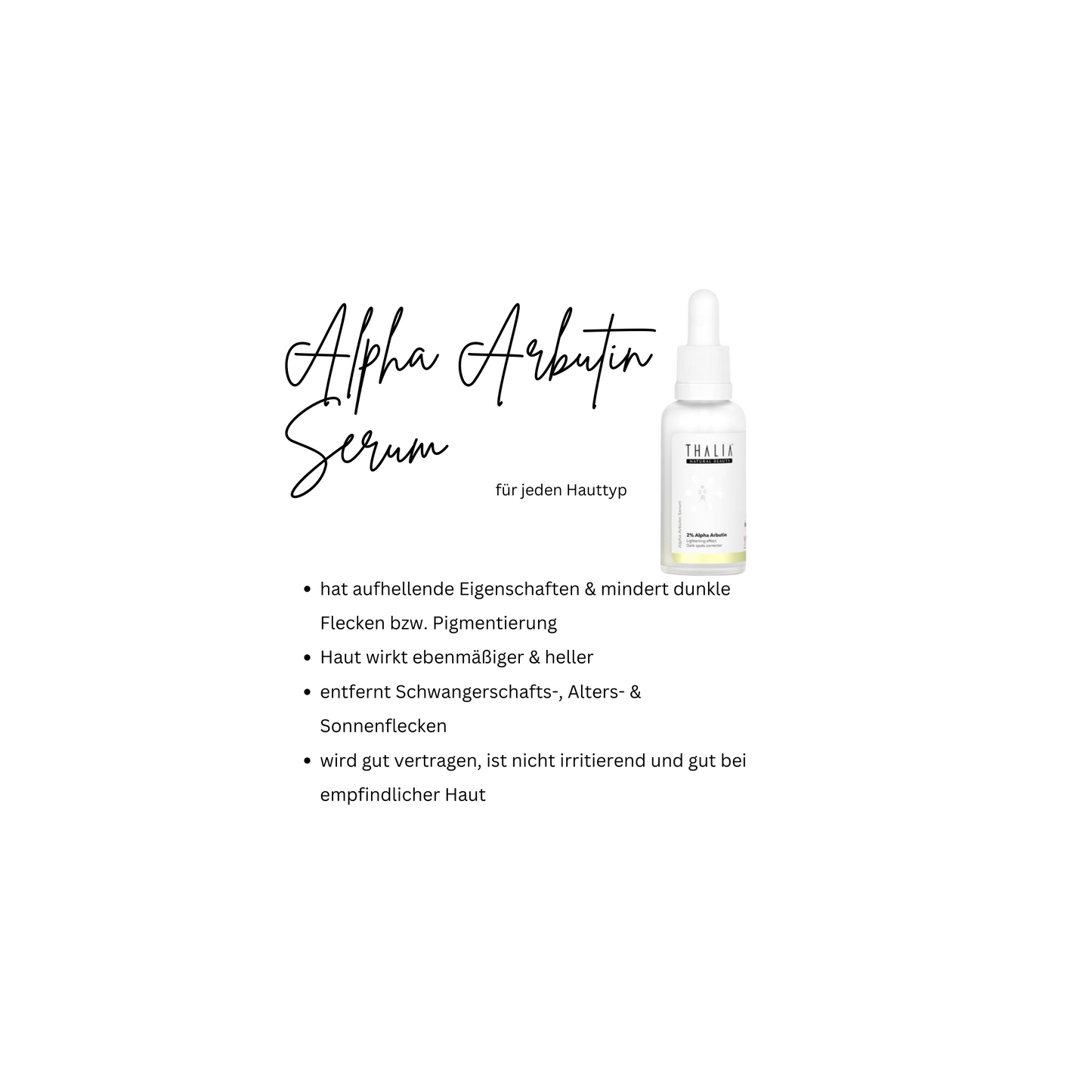 Alpha Arbutin (Lightening Effect) Serum 30ml