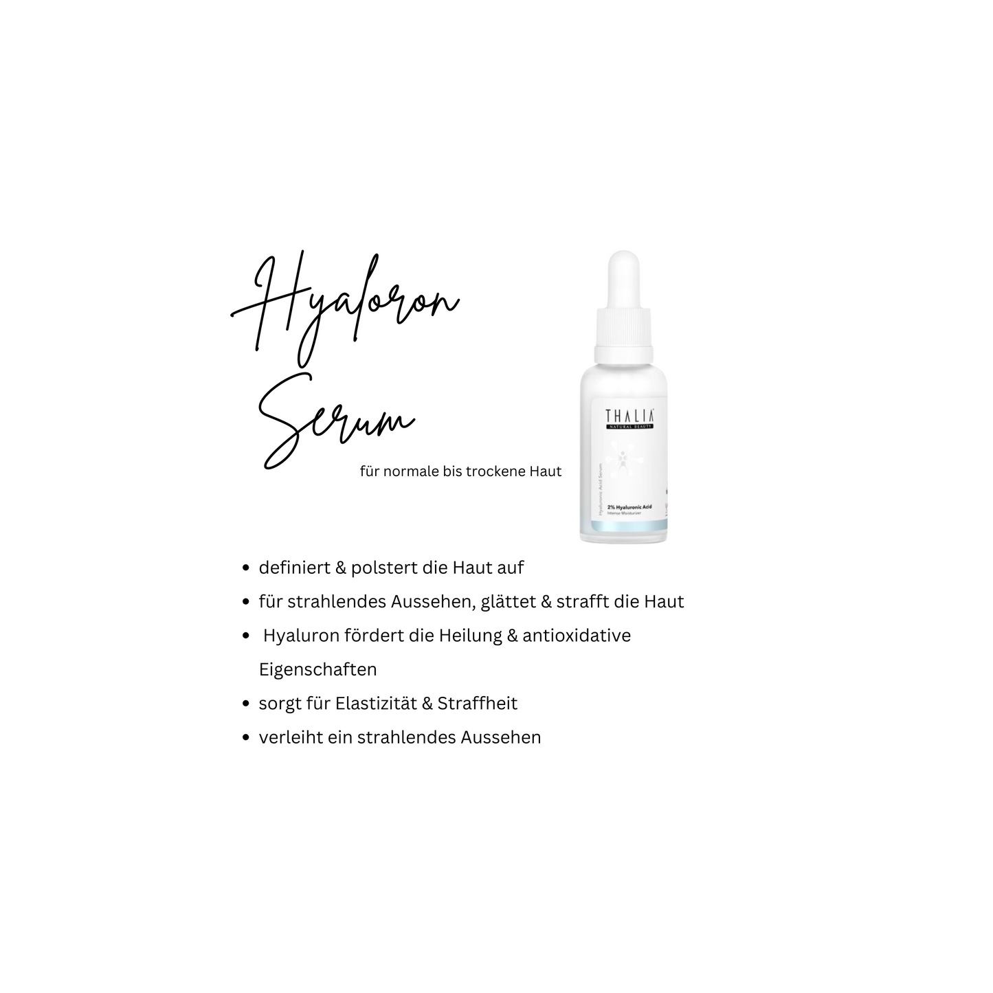 Hyaluron (Feuchtigkeits-) Serum 30ml