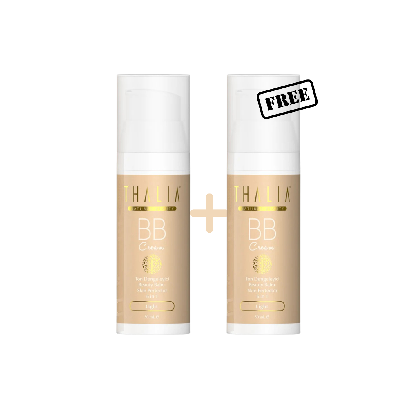 1 + 1 Gratis - BB Creme Light 6 in 1 Tagespflege à 50ml