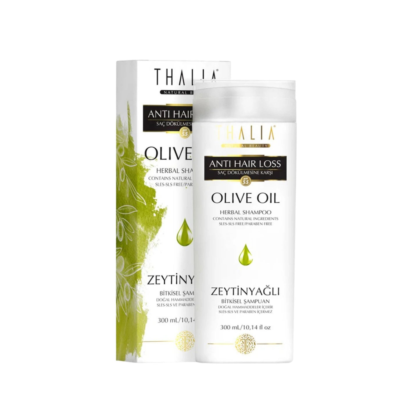 Olivenöl Shampoo 300ml - für brüchiges Haar