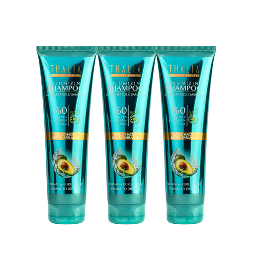 SparSet - 3x  Avocado - Avocado 3D Volumen Shampoo