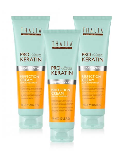 SparSet - 3x PRO-KERATIN Perfection Cream (Leave-In Conditioner) à 150ml