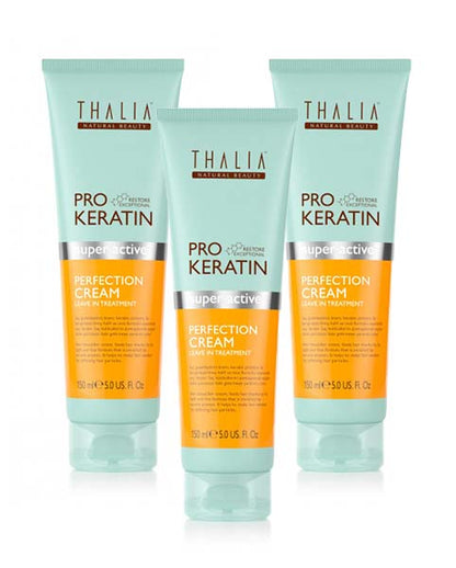 SparSet - 3x PRO-KERATIN Perfection Cream (Leave-In Conditioner) à 150ml