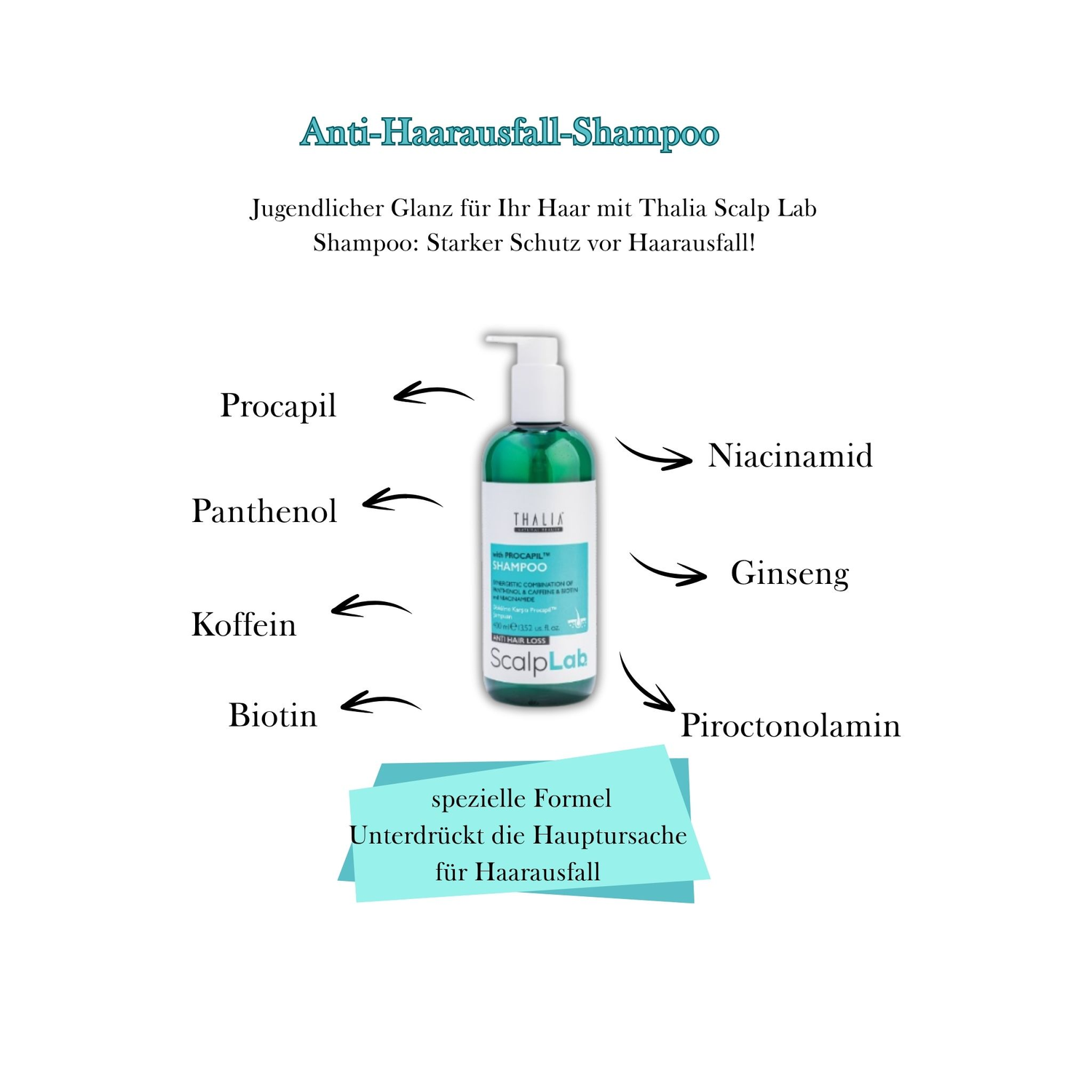 SCALP LAB Shampoo - Anti-Haarausfall 400ml