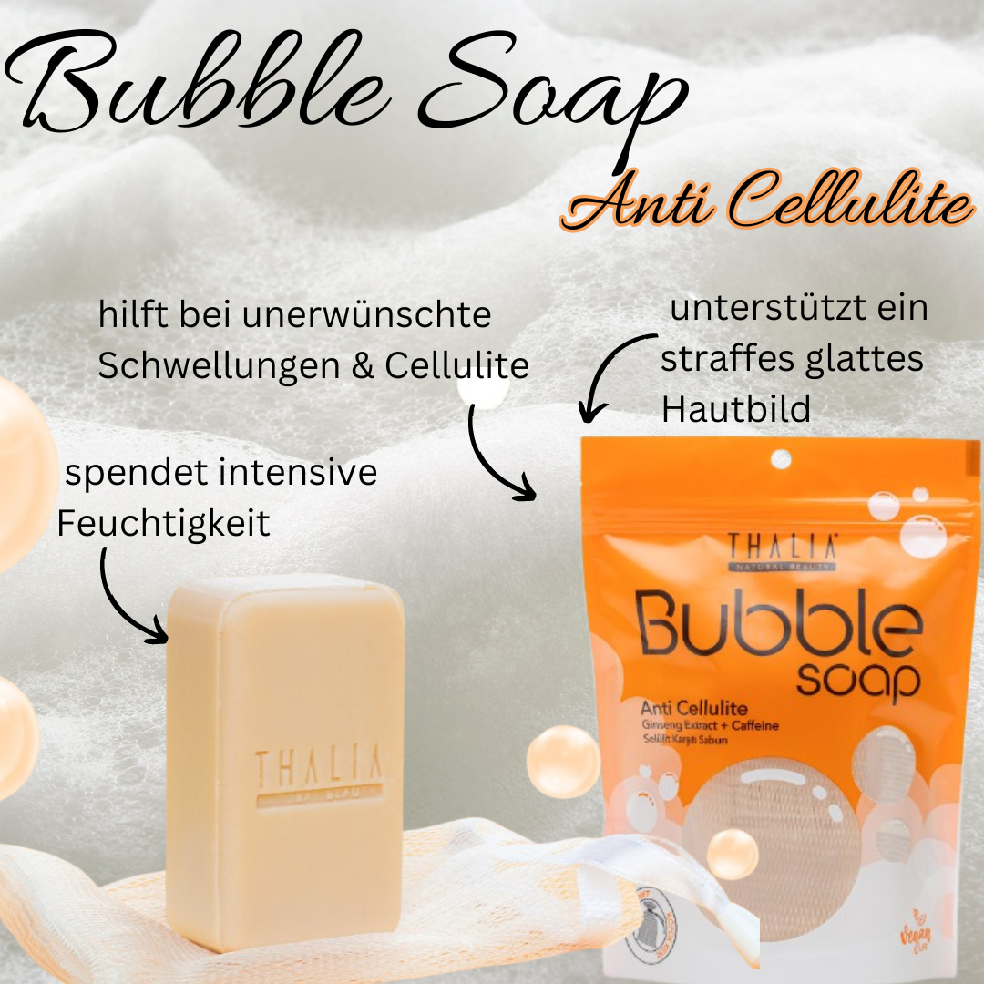 BUBBLE Serum-Seife - Anti-Cellulite 140g