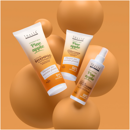 Sugarcane Ananas & Kokosnussmilch-Extrakt Leave-In Conditioner - für trockenes & strapaziertes Haar 200ml