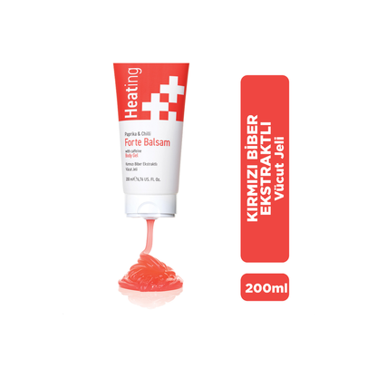 Paprika & Chilli Massagegel/ Forte Balm 200ml