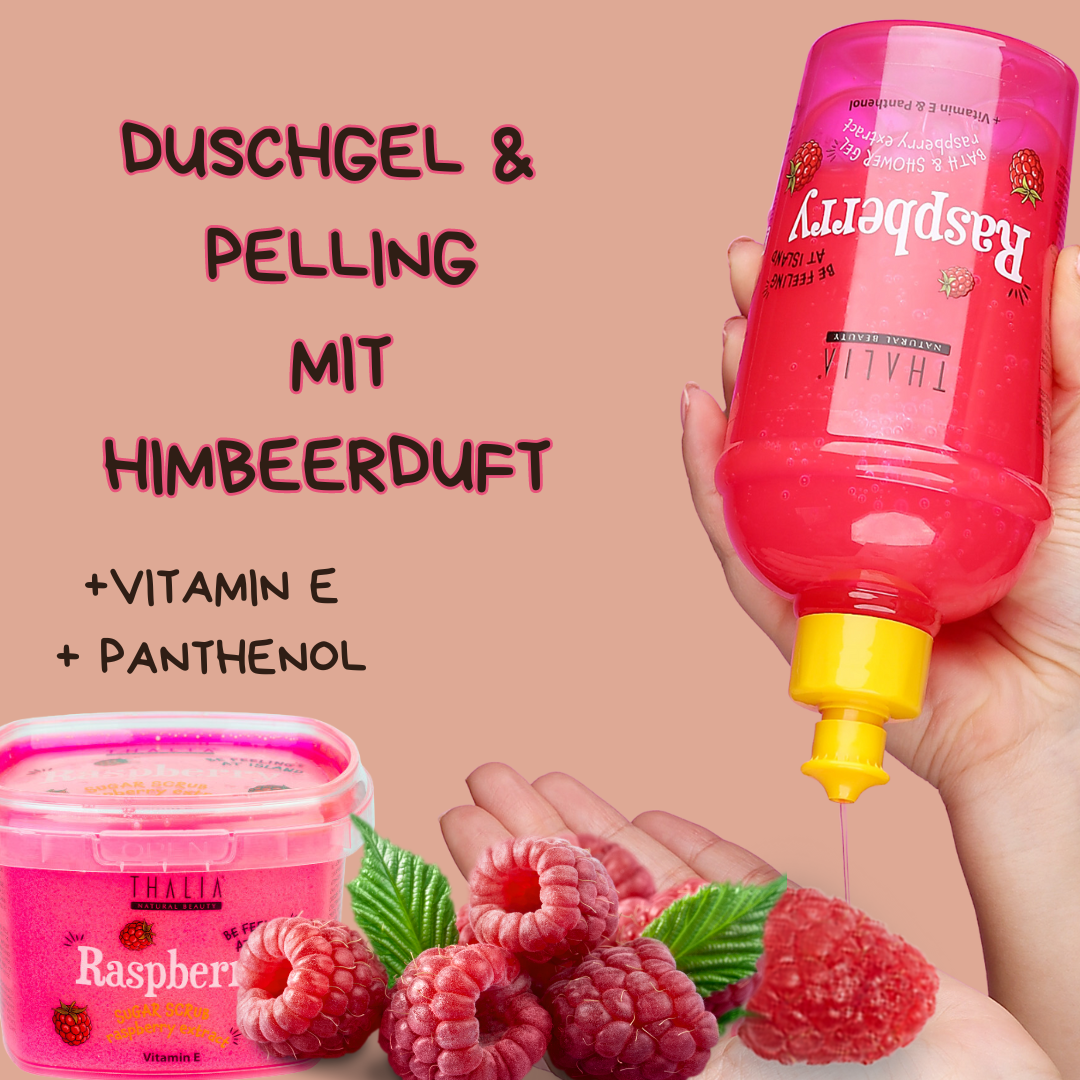 Cocktail Duschgel mit Himbeerduft 400ml