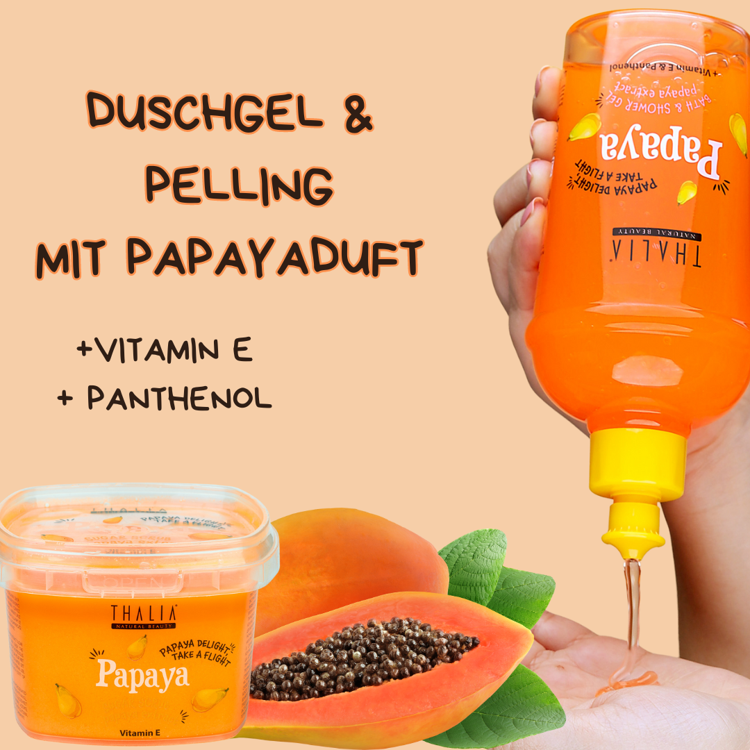 Cocktail Duschgel mit Papayaduft 400ml