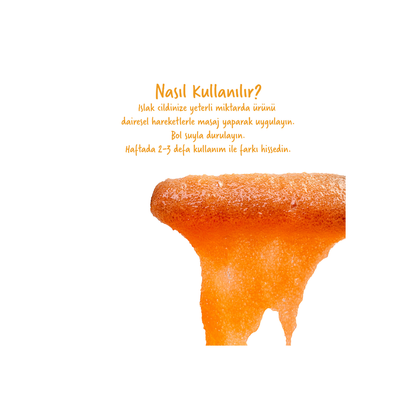 Cocktail Körperpeeling mit Papayaduft 300g
