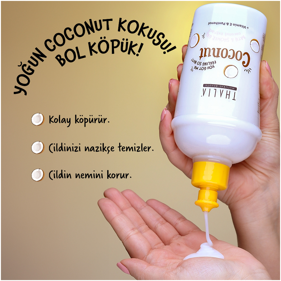 Cocktail Duschgel mit Kokosnussduft 400ml
