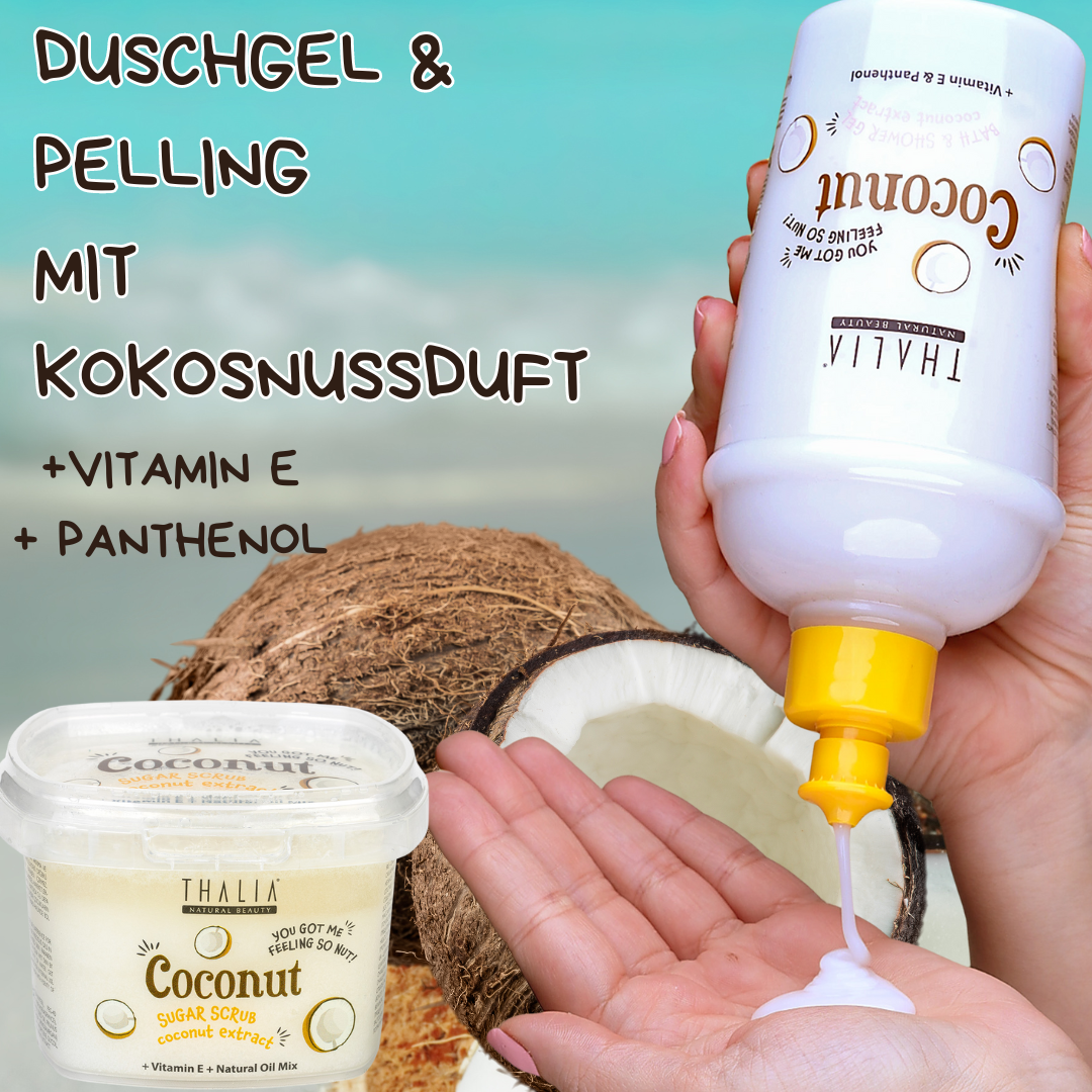 Cocktail Duschgel mit Kokosnussduft 400ml