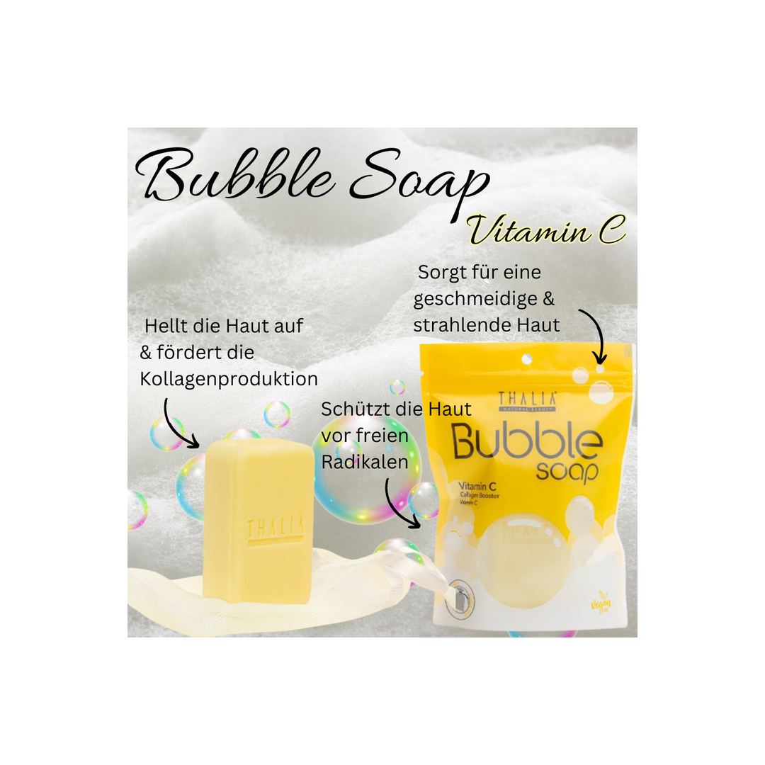 BUBBLE Serum-Seife - Vitamin & Kollagen 140g