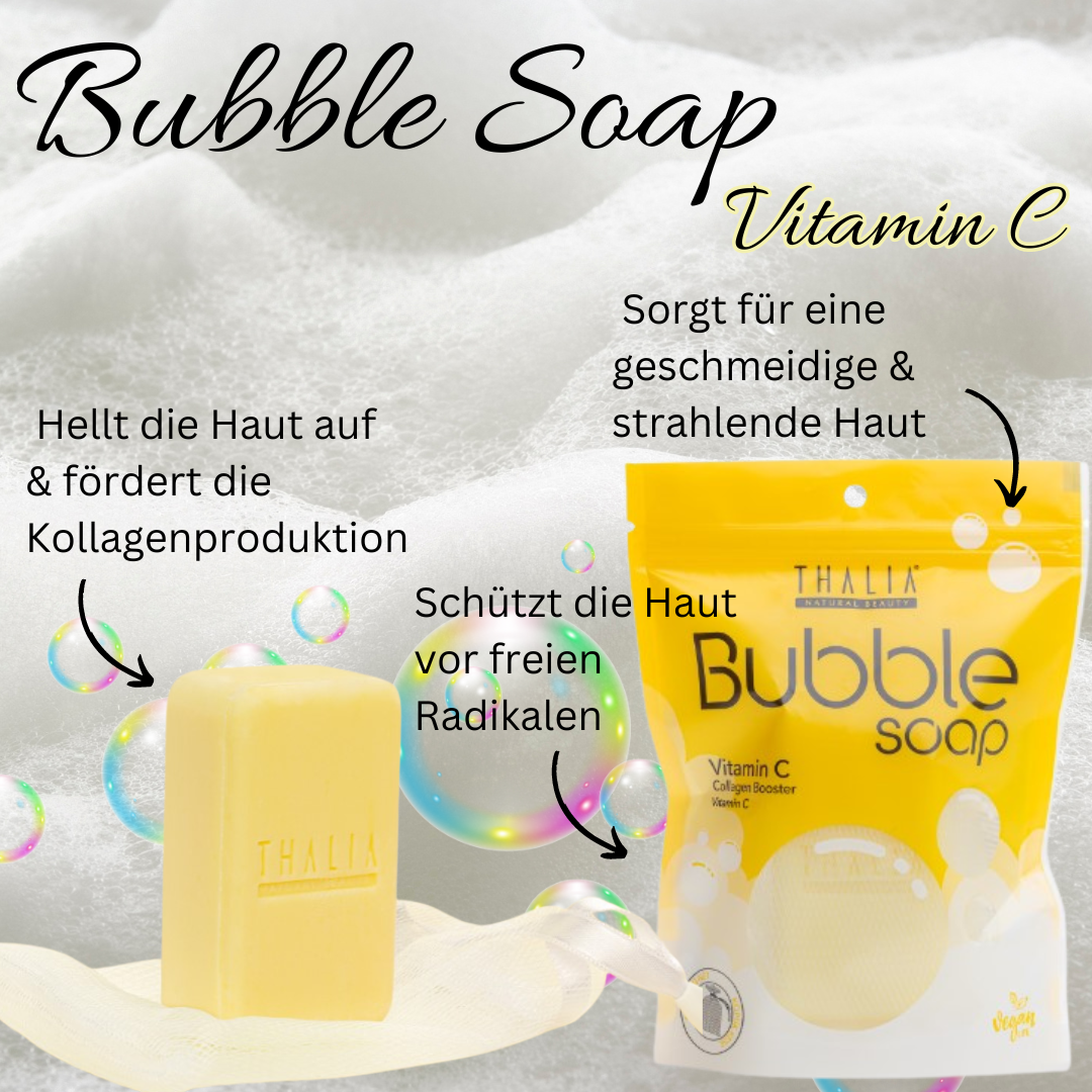 BUBBLE Serum-Seife - Vitamin & Kollagen 140g