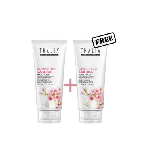 1 +1 Gratis! Sakura  Damaged Hair Haarmaske à 175ml