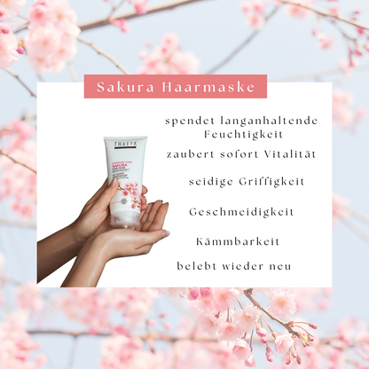 1 +1 Gratis! Sakura  Damaged Hair Haarmaske à 175ml