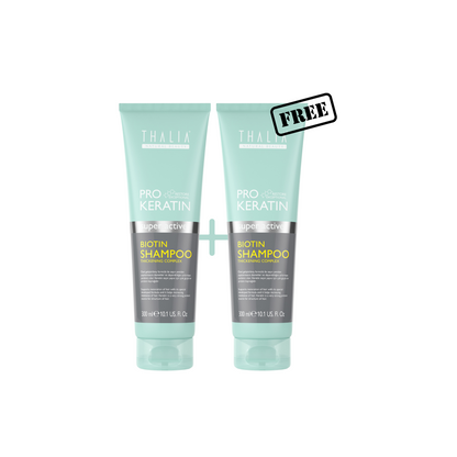 1 +1 Gratis! PRO-KERATIN Biotin Shampoo à 300ml