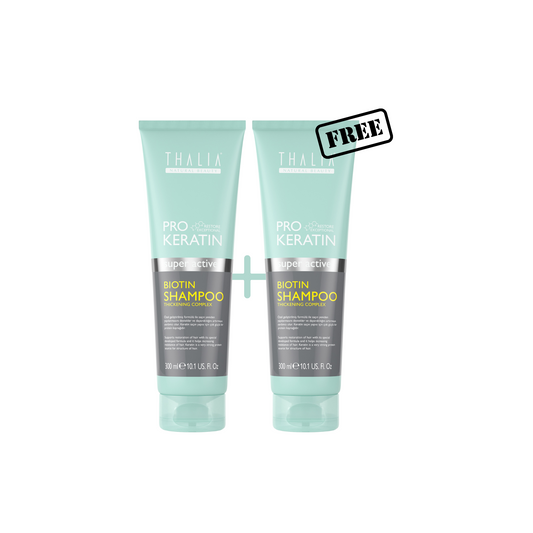 1 +1 Gratis! PRO-KERATIN Biotin Shampoo à 300ml