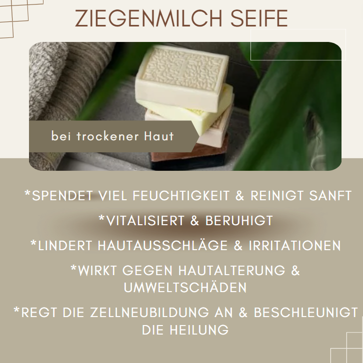 Ziegenmilch Seife 150g