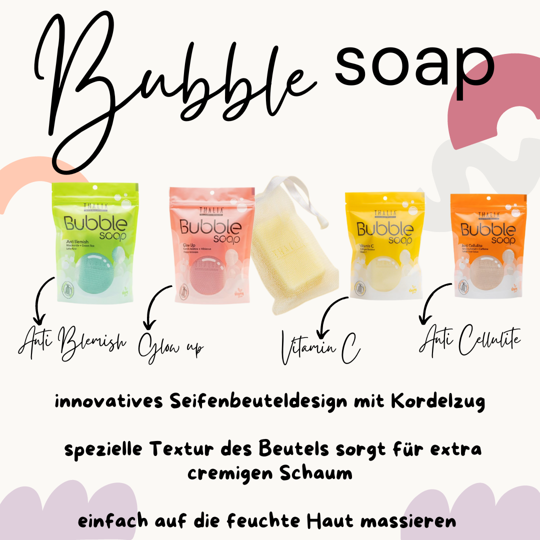 BUBBLE Serum-Seife - Anti-Cellulite 140g