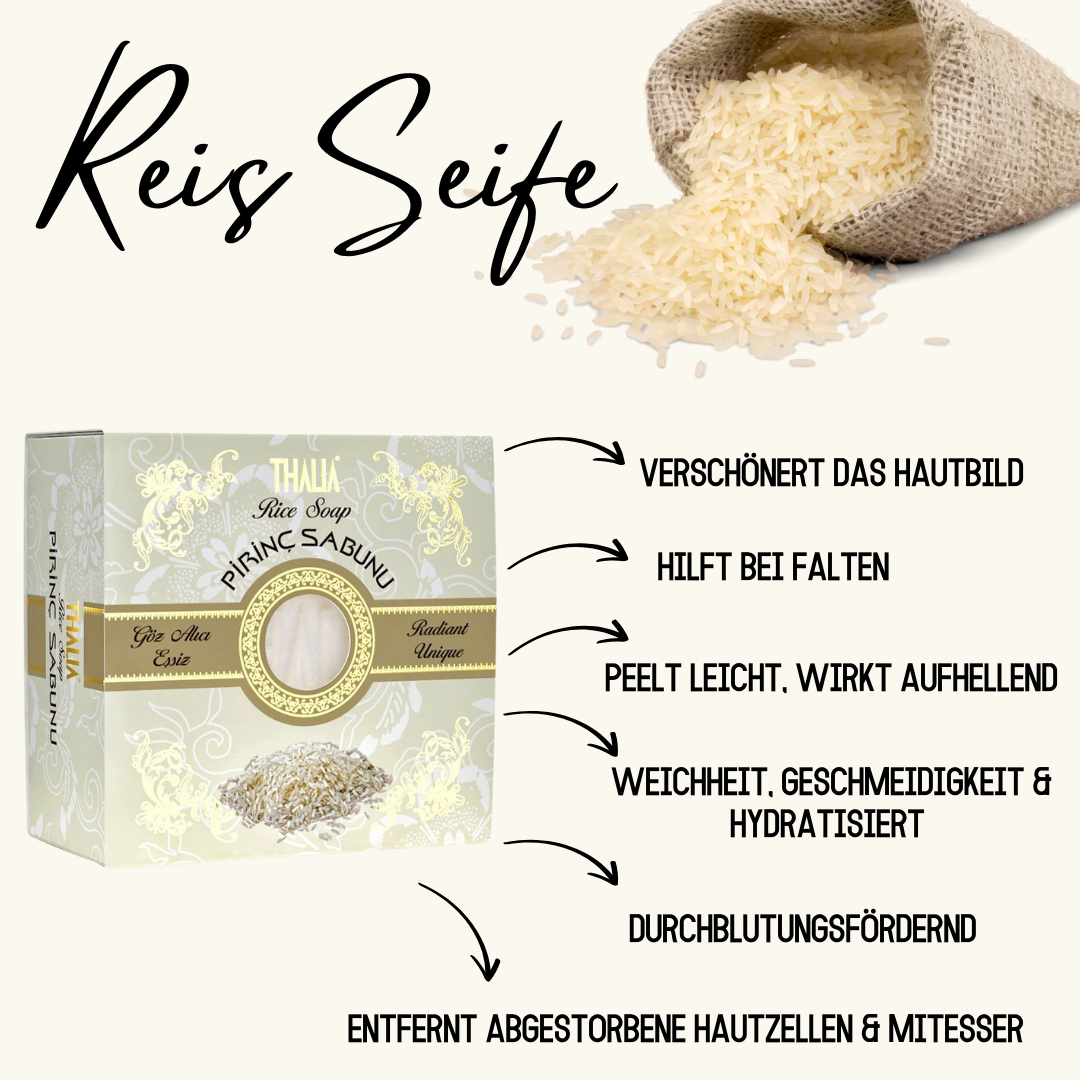 Reis Seife 150g