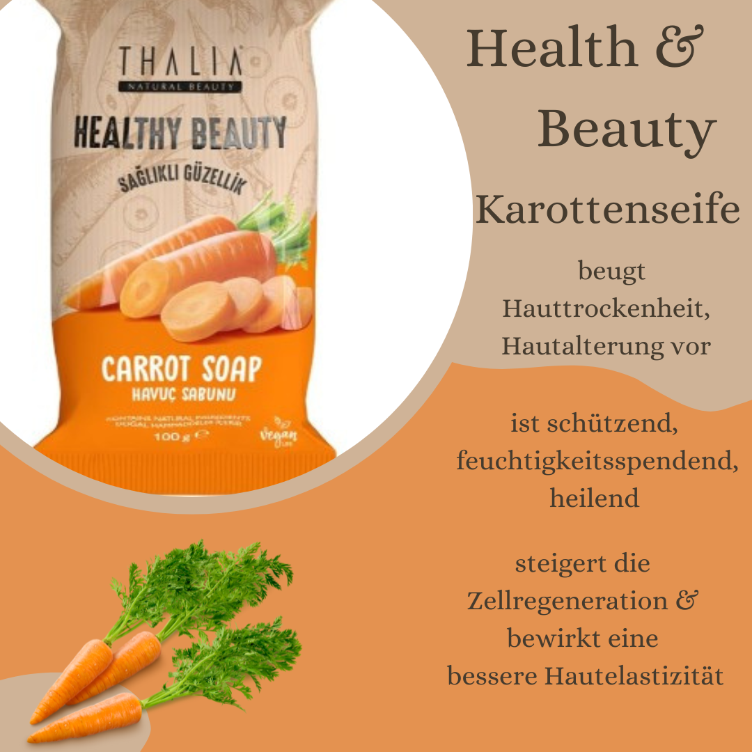 Health & Beauty Karotten Seife 100g