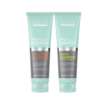 DuoSet PRO-KERATIN Multivitamin + PRO-KERATIN Biotin Shampoo à 300ml