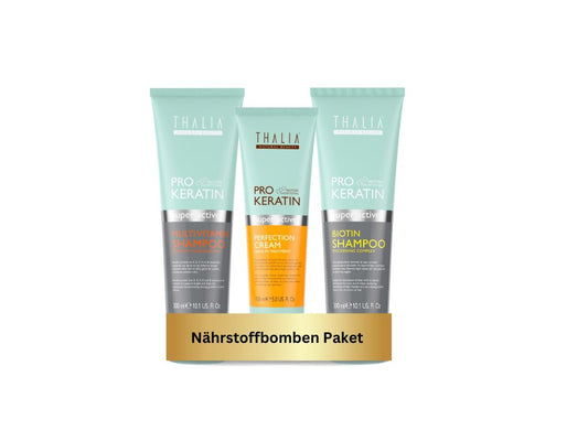 TrioSet PRO-KERATIN Multivitamin + PRO-KERATIN Biotin Shampoo à 300ml + PRO-KERATIN Perfection-Cream