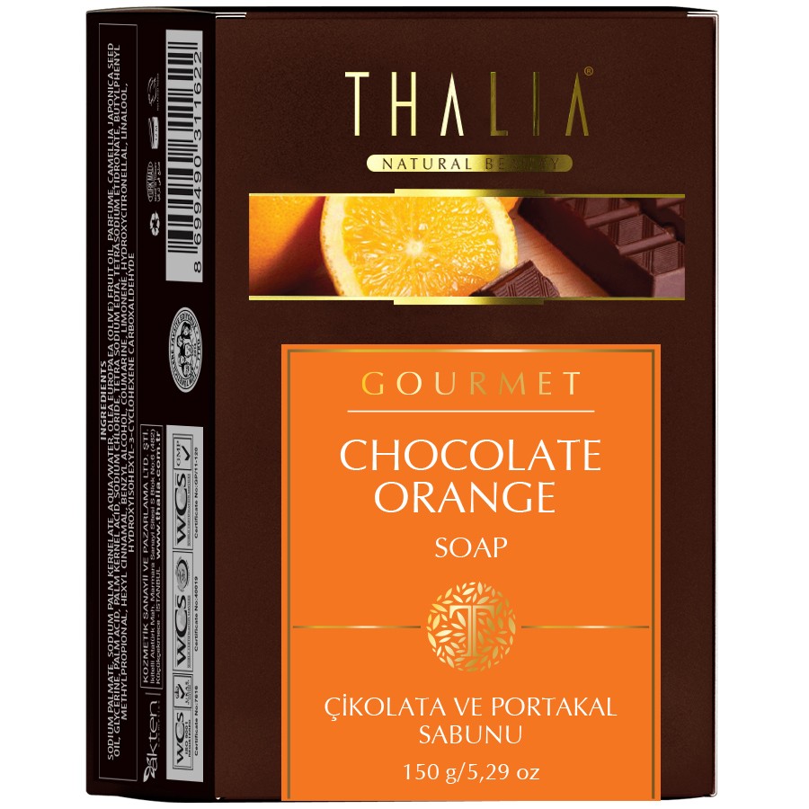 Schokoladen-Orangen Seife 150g