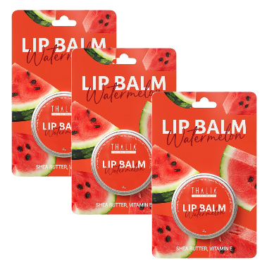 SparSet - 3x Lip Balm - Watermelon (Intensive Moisturizing) à 12g