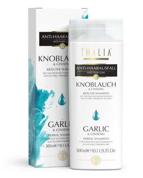 Knoblauch & Ginseng Shampoo 300ml - gegen Haarausfall