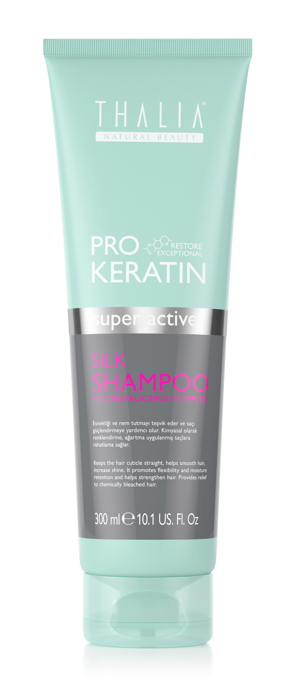 PRO-KERATIN Silk Shampoo 300ml - schnelleres Haarwachstum