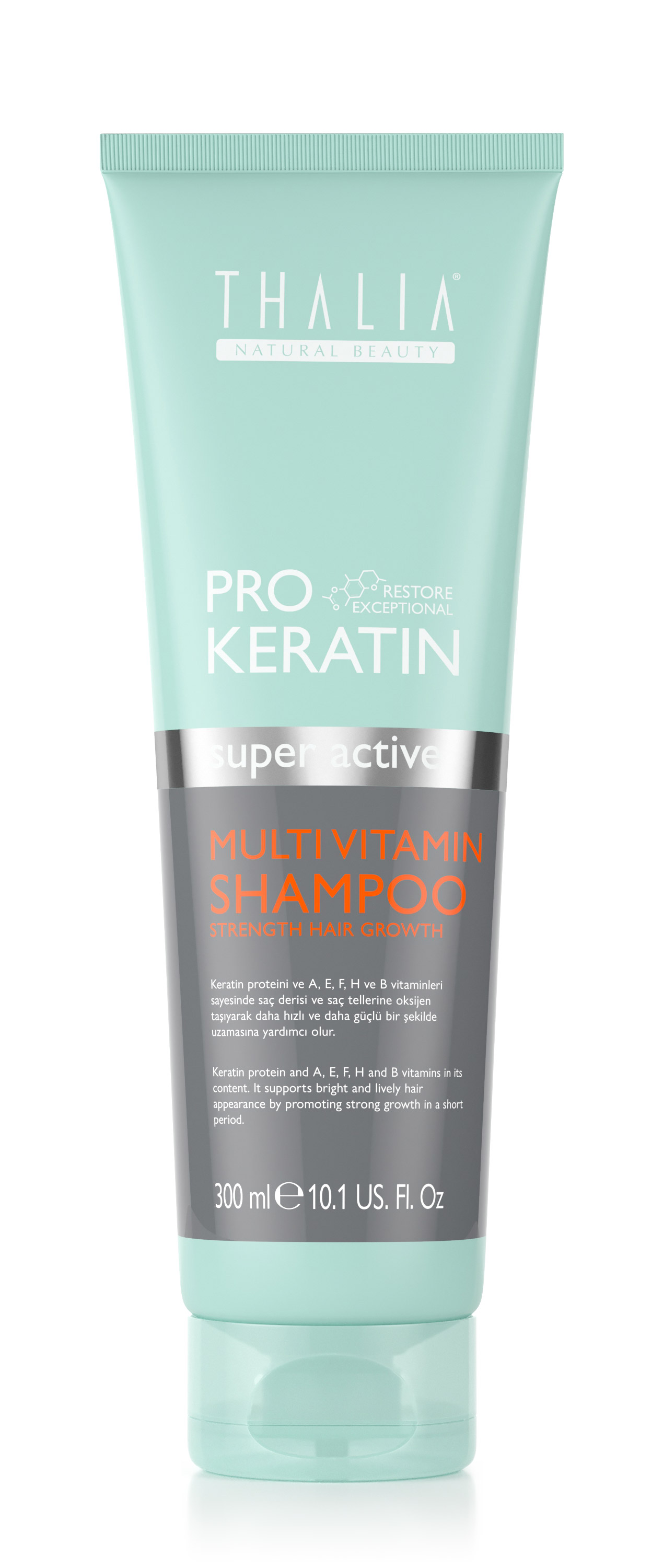 PRO-KERATIN Multivitamin Shampoo 300ml - nährende Wirkung