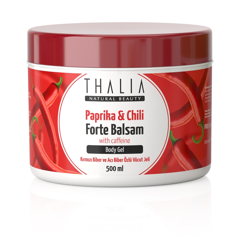 Paprika & Chilli Massagegel/ Forte Balm 500ml