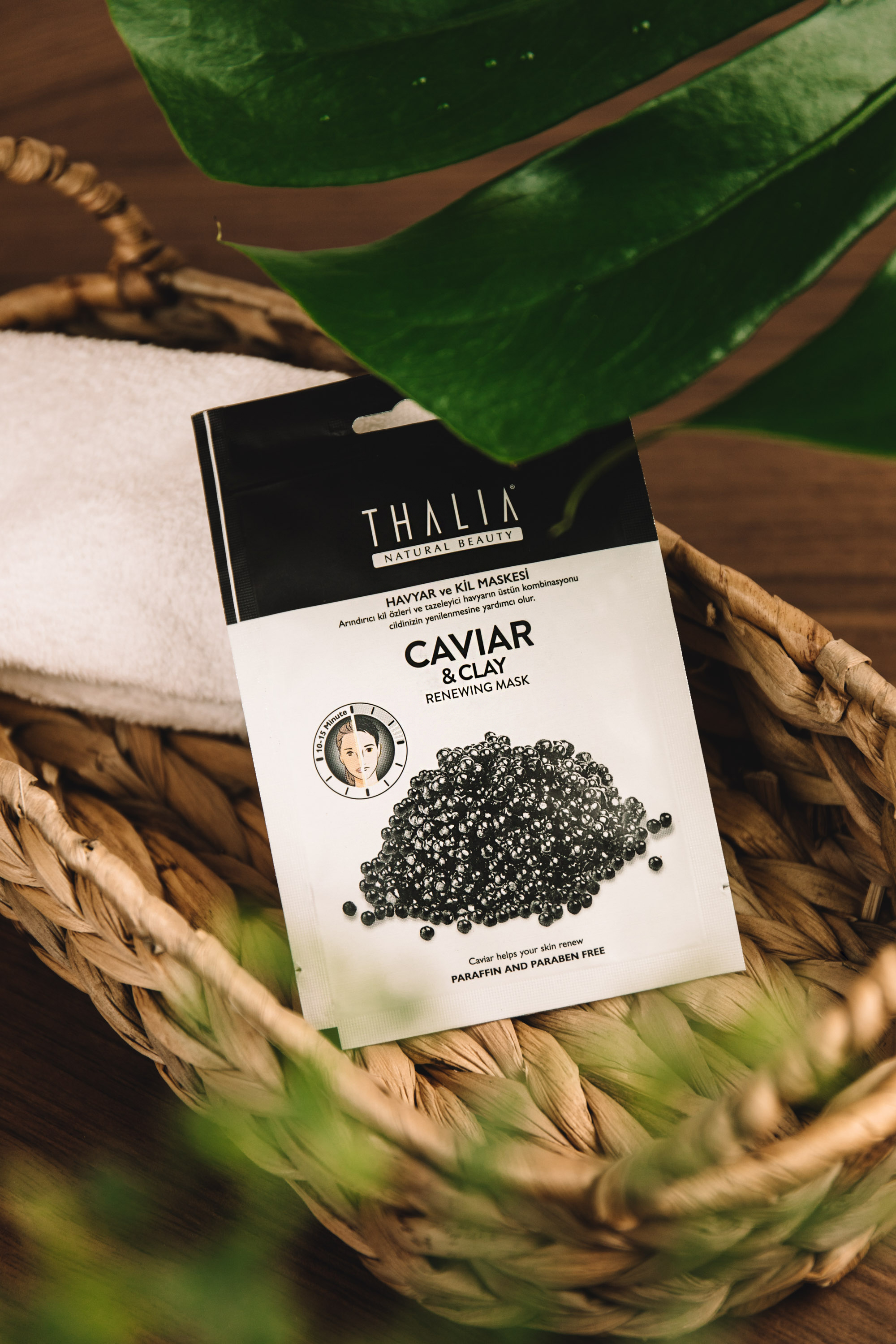 Kaviar-Tonerde Gesichtsmaske 15ml