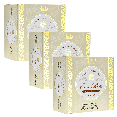 SparSet - 3x Kakaobutter Seife à 150g