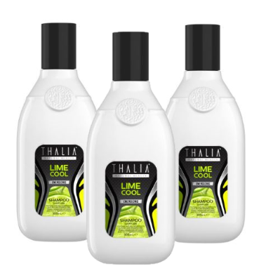 SparSet - 3x Lime & Cool Shampoo à 300ml